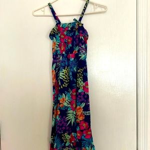 Floral sz6x summer dress